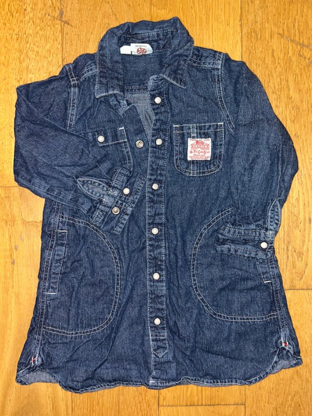 Bitz Kids Denim Snap Shirt